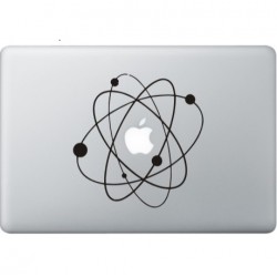 Atoms (2) MacBook Decal